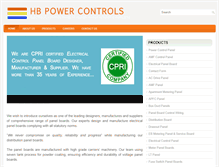 Tablet Screenshot of electrical-control-panel-board-manufacturers.com